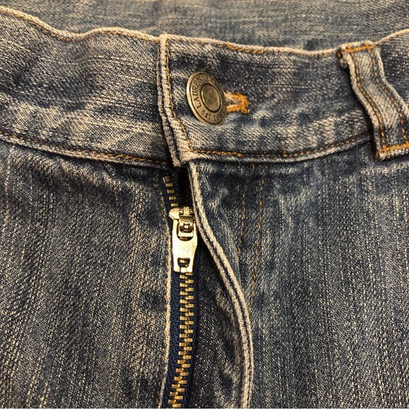 Vtg Ralph Lauren Jeans Co. Lauren Green Label Stirrup Denim Jean size 10 - Picture 3 of 14